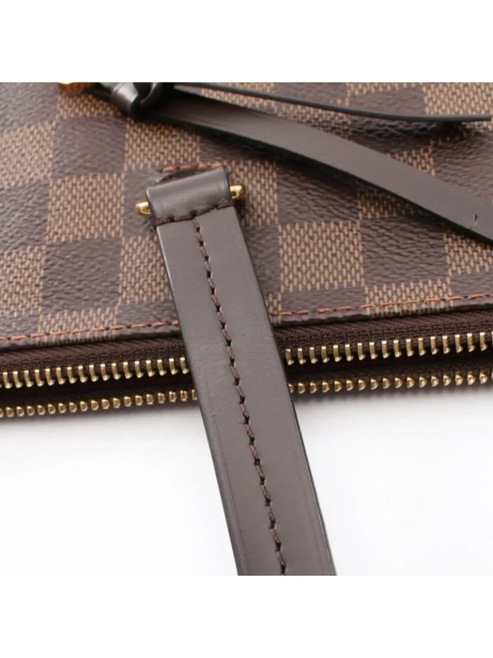 Louis Vuitton Tote Jena MM Canvas Leather